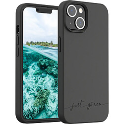 BIGBEN Coque iPhone 14 Natura Noire - Eco-conçue Just Green