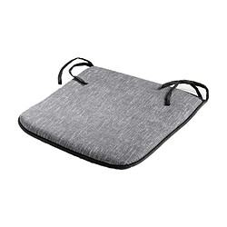 Paris Prix Galette de Chaise Memphis 40x40cm Gris Perle