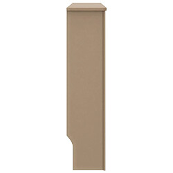 Avis vidaXL Cache-radiateur 152x19x81,5 cm MDF