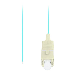 Câble fibre optique pigtail Lanberg MM SC/UPC OM3 2m turquoise FP-SCUP-MS31-0020-TQ