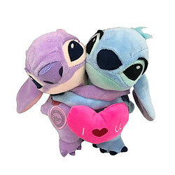 Universal Cadeau de peluche douce pour les amoureux des mailles de Lilo(Bleu)