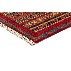 Avis Vidal Tapis de laine 290x203 rouge Torkman