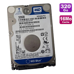 Western Digital Disque Dur 320Go SATA 2.5" WD Blue WD3200LPCX-16VHAT1 CP725086-01 10601900552 - Occasion