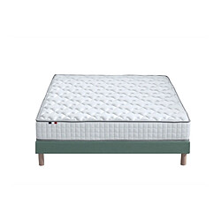 Avis Idliterie Ensemble Matelas Ressorts COSMOS + Sommier - Made in France