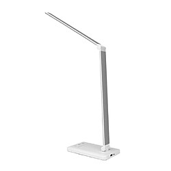 Acheter Lampe De Table De Bureau LED Chargeur De Téléphone Sans Fil Argent-5 Vitesses