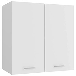 vidaXL Armoire suspendue Blanc 60x31x60 cm Bois d'ingénierie