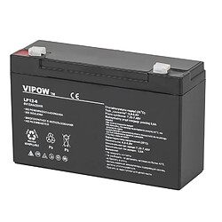 Batterie gel rechargeable 6V 12Ah Vipow sans entretien