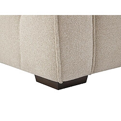 Vente-Unique Canapé 3 places en tissu chiné beige SAVATO pas cher