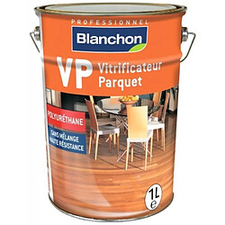 Blanchon Vitrificateur parquet VP mono-composant à base de résine polyuréthane, souple et résistant, finition cire naturelle 1l