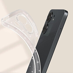 Avis Avizar Coque pour Xiaomi Redmi 13C Silicone Design Pailleté Caméra Protégée Transparent