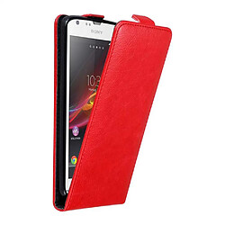 Cadorabo Coque Sony Xperia SP Etui en Rouge