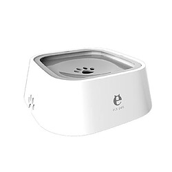 Universal Bol pour chat pour chien de compagnie de 1,5 litre Bol pour chat non glissant portable sans fuite Distributeur pour éleveur d'animaux de compagnie Fontaine flottante pour chien et chat à boire | Fournitures d'arrosage pour nourriture de chat