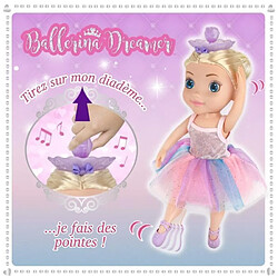 Acheter BANALINE Ballerina Dreamer - grande poupée danseuse 45 cm - poupée ballerine musicale qui danse vraiment - pack éco-responsable