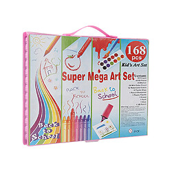 168PCs Chlidren Aquarelle Marker Pen Sets - Rose