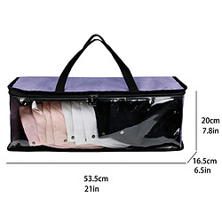 Acheter Universal Sac de rangement pour chapeaux de grande taille Armoire à poussière Organisation de bureau Sac à main transparent portable Organisateur