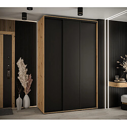 Abiks Meble Armoire DAVOS 1 À Portes Coulissantes 235,2/150/60 3 Portes