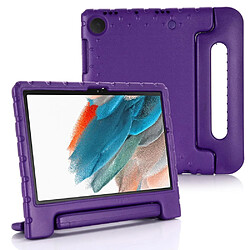 Coque en TPU antichoc, eva léger, anti-rayures avec béquille violet pour votre Samsung Galaxy Tab A8 10.5 (2021)