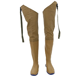 Waders de pêche pêche Pantalon d'extérieur en PVC souple bottes imperméables pas cher