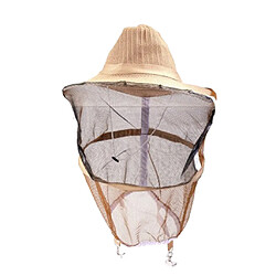 2x Apiculture Jardin Chapeau Anti-moustique Abeille Voile Tête Respirant Garde