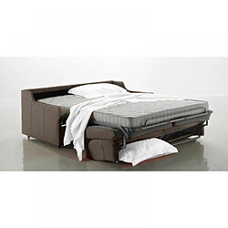 Avis Inside 75 Canapé lit 3 places LUNA convertible EXPRESS 140cm polyuréthane taupe matelas 16 cm