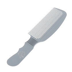 Avis Barber Hair Cutting Flat Top Clipper Peigne Anti-statique Peigne à Cheveux Gras Gris L