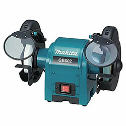 Makita GB 602 Meuleuse d'établi avec deux meules GC120 / WA600