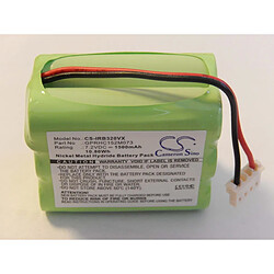 vhbw NiMH Batterie 1500mAh (7.2V) compatible avec iRobot Braava 320, 321 aspirateur remplace GPRHC152M073.