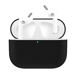 Wewoo Coque Etui de protection pour écouteurs en silicone de couleur solide AirPods Pro Noir