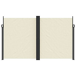 Avis Maison Chic Auvent latéral rétractable | Store latéral | Brise-vue latéral crème 200x600 cm -GKD41034