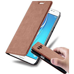 Cadorabo Coque Samsung Galaxy J5 2015 Etui en Brun