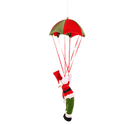 Arbre De Noël Pendaison Décoration Bonhomme Vert Dans Parachute Noël Ornement Cadeau