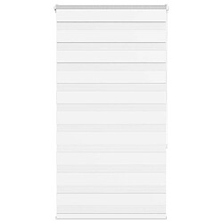 vidaXL Store zèbre blanc 70x150 cm largeur du tissu 65,9 cm polyester