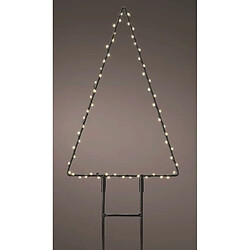 Acheter Décoration lumineuse Lumineo Sapin de Noël 18 x 27 cm Métal Étagère MicroLED