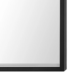 Acheter Beliani Miroir BRIGNOLES 50 cm Noir