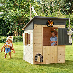 Soulet Cabane en bois avec toit plat en pente pour enfants – Santa Monica