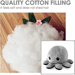 Avis Universal Mignon flip double face soft réversible pieuvre en peluche animaux en peluche d