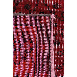 Vidal Tapis de laine 295x175 rouge Ultra Vintage