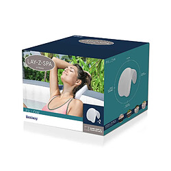 Pack 2 Coussins Appuie-Tête pour Lay-Z-Spa Bestway pas cher