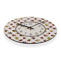 Horloge Murale Versa Bois 4 x 29 x 29 cm