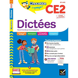 Dictées CE2, 8-9 ans : conforme au programme