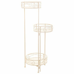 Acheter Sous-pot Alexandra House Living Blanc Métal Fer 25 x 158 x 40 cm