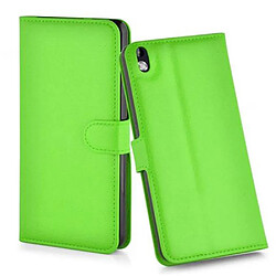 Avis Cadorabo Coque HTC Desire 816 Etui en Vert