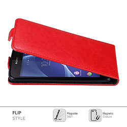 Avis Cadorabo Coque Sony Xperia Z2 Etui en Rouge