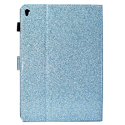 Avis Wewoo Housse Étui Coque Etui à rabat horizontal en cuir avec support pour vernis et paillettes iPad Pro 9.7 bleu