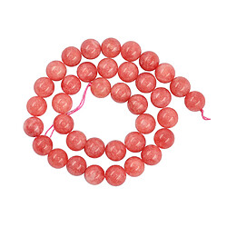 argent naturel rhodochrosite perles rondes en vrac bijoux de jade faisant 10mm