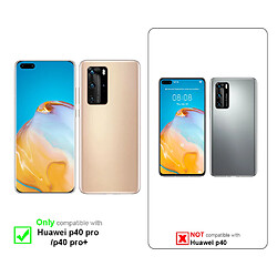 Cadorabo Coque Huawei P40 PRO / P40 PRO+ Etui en Bleu