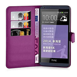 Acheter Cadorabo Coque HTC Desire 816 Etui en Violet