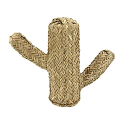 Aubry Gaspard Cactus en jonc naturel Hauteur 30cm.