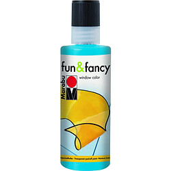 Marabu Window Color 'fun & fancy', 80 ml, bleu azur ()