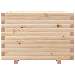 Acheter vidaXL Jardinière 70x40x49,5 cm bois de pin massif